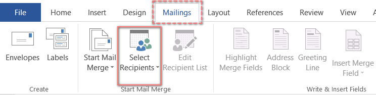 تب mailing