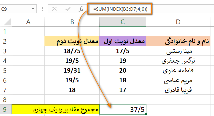 حذف آرگومان سوم